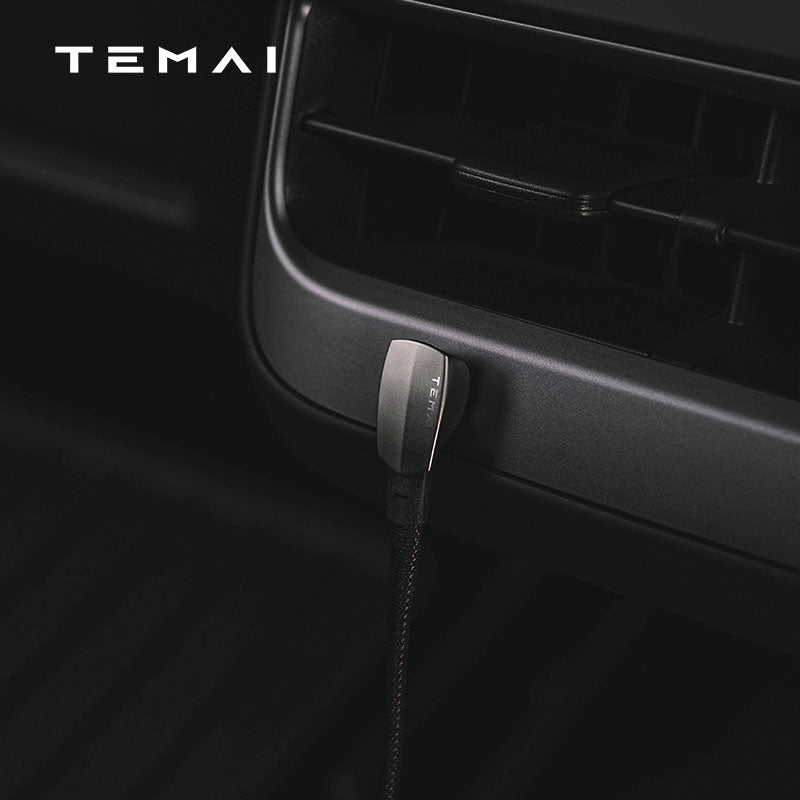 Temai USB-C til USB-C vinklet ladekabel